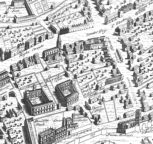 Agas’ Oxford Map