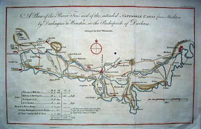 Whitworth’s Canal Survey Map