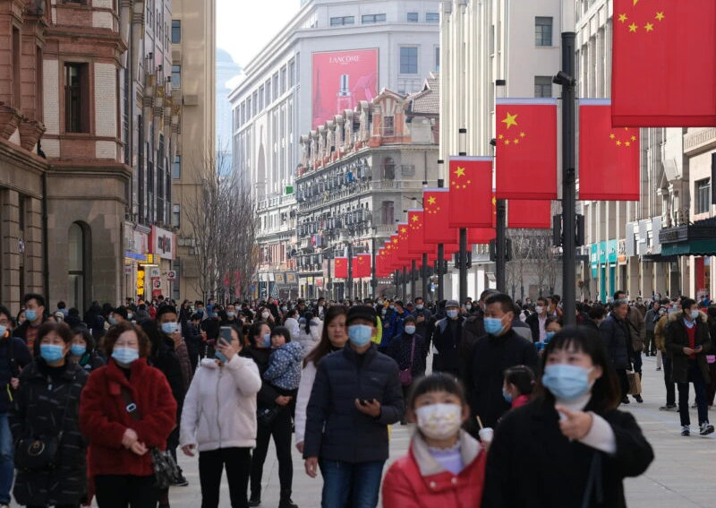 China street scene
