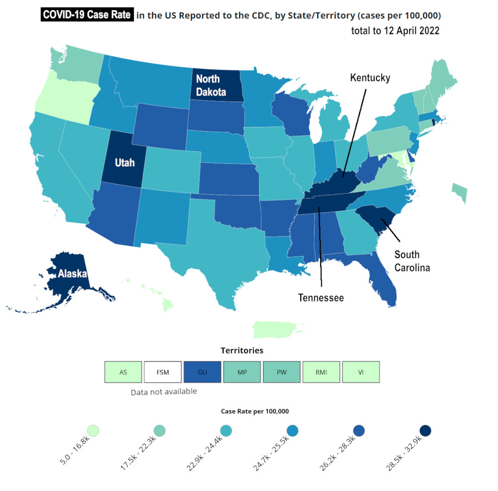 US infections